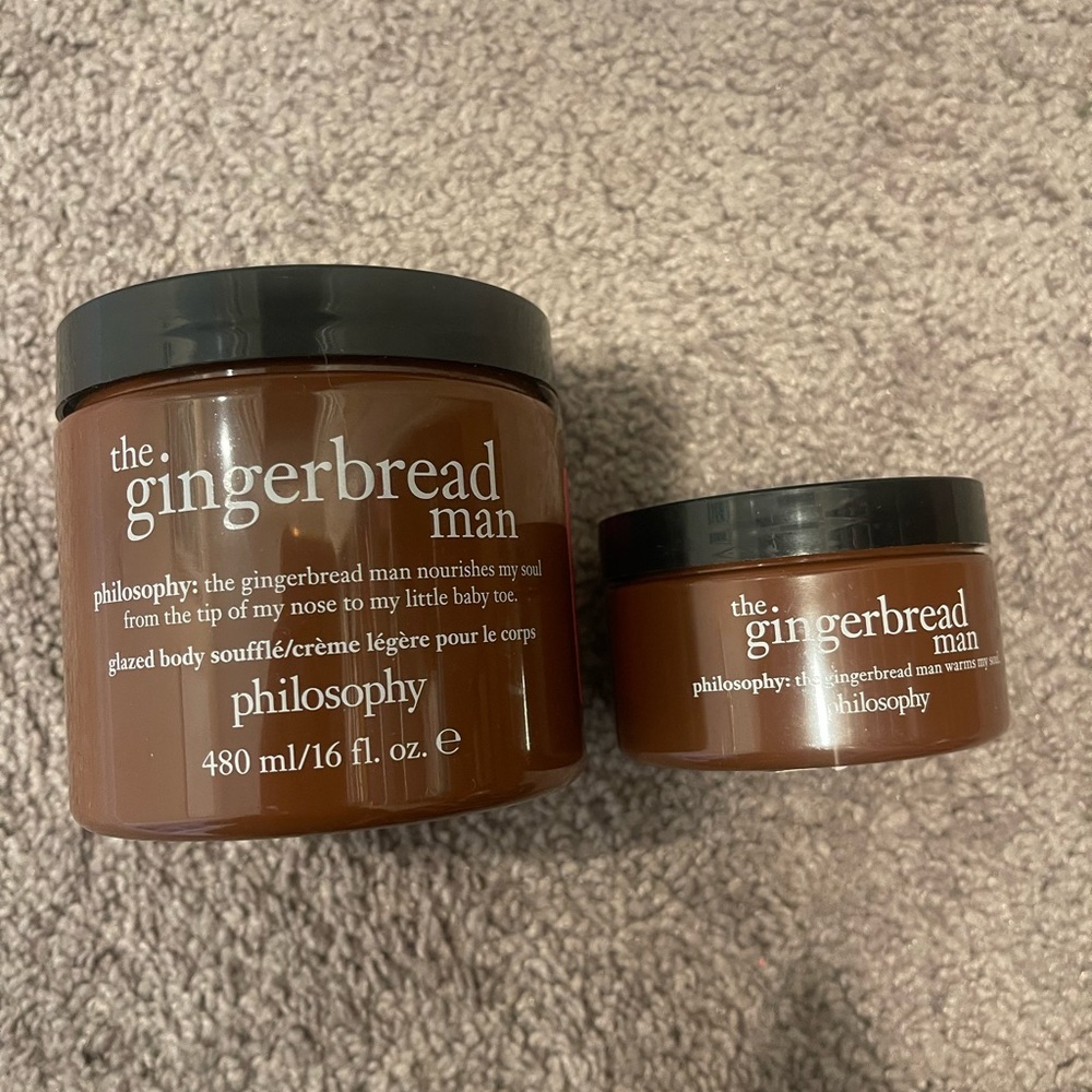 Gingerbread man body cream - Picture 1 of 1